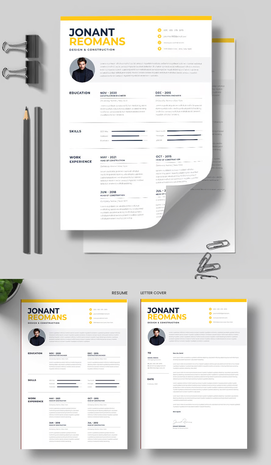 Stylish Professional Resume Template