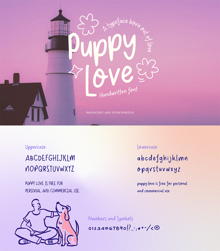 Puppy Love Free Font