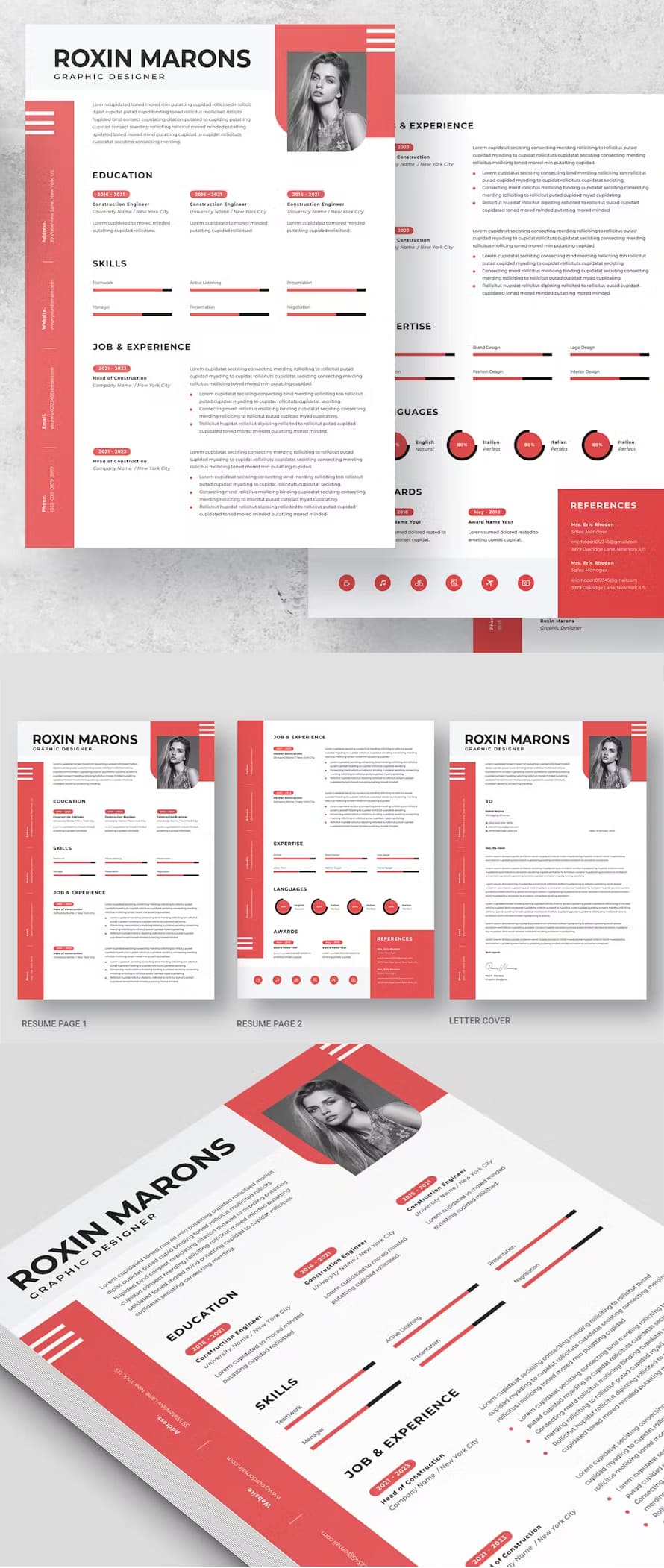 Modern Resume Word Template