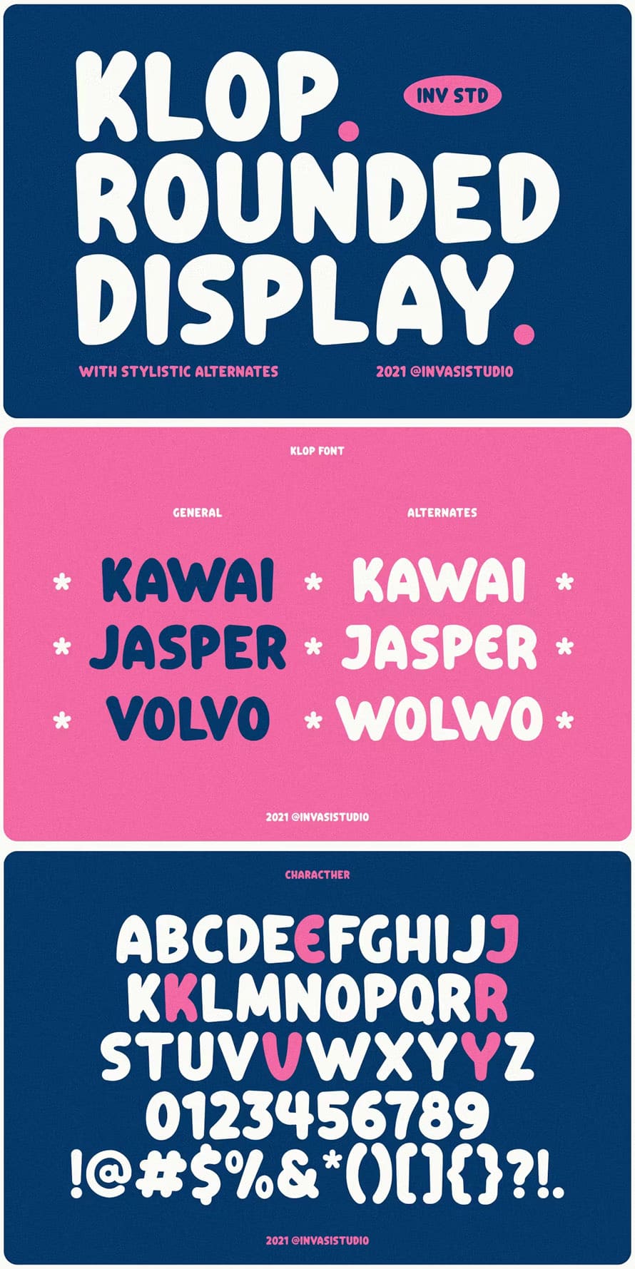 Klop - Friendly Rounded Font