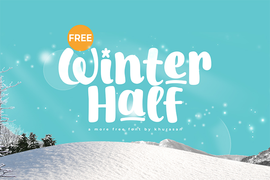 Winter Half Free Font