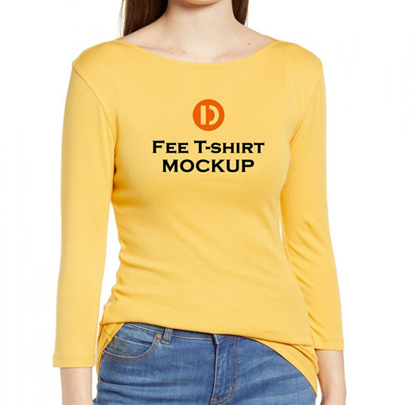 45 Free T-Shirt Mockup Templates PSD