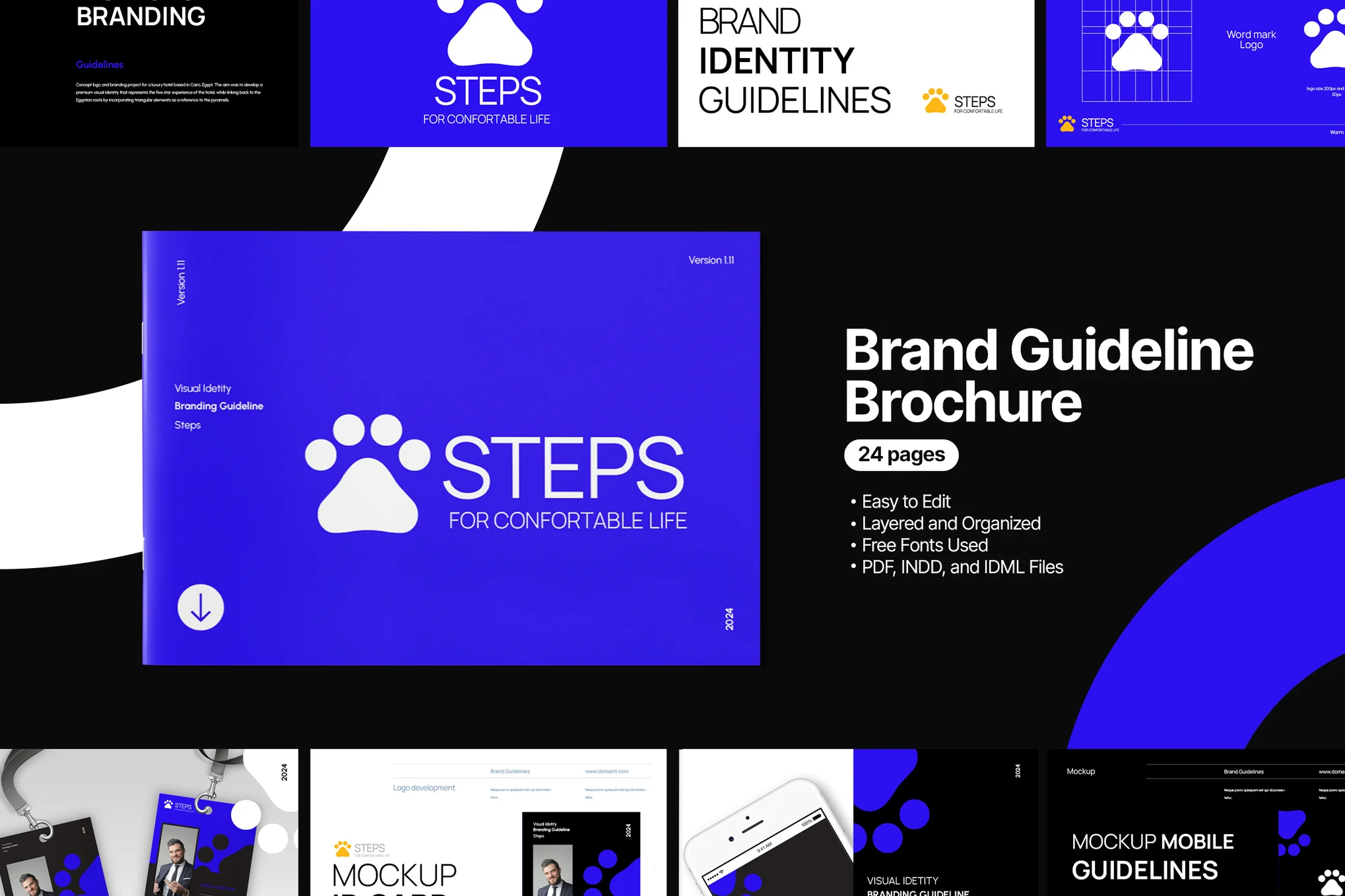 Elegant Brand Guideline Template