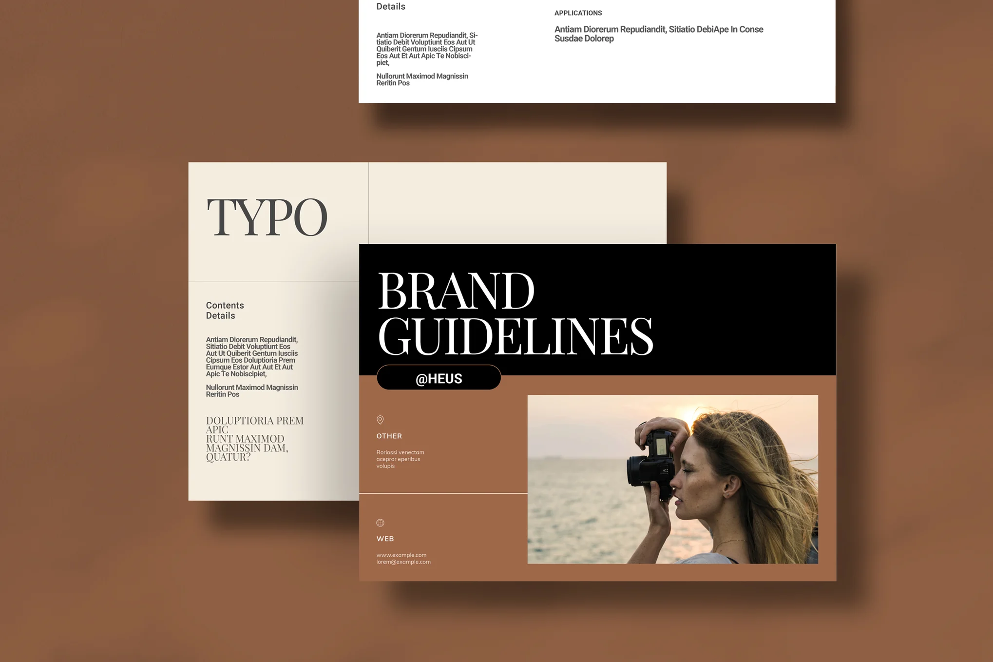 Unique Creative Brand Guideline Template