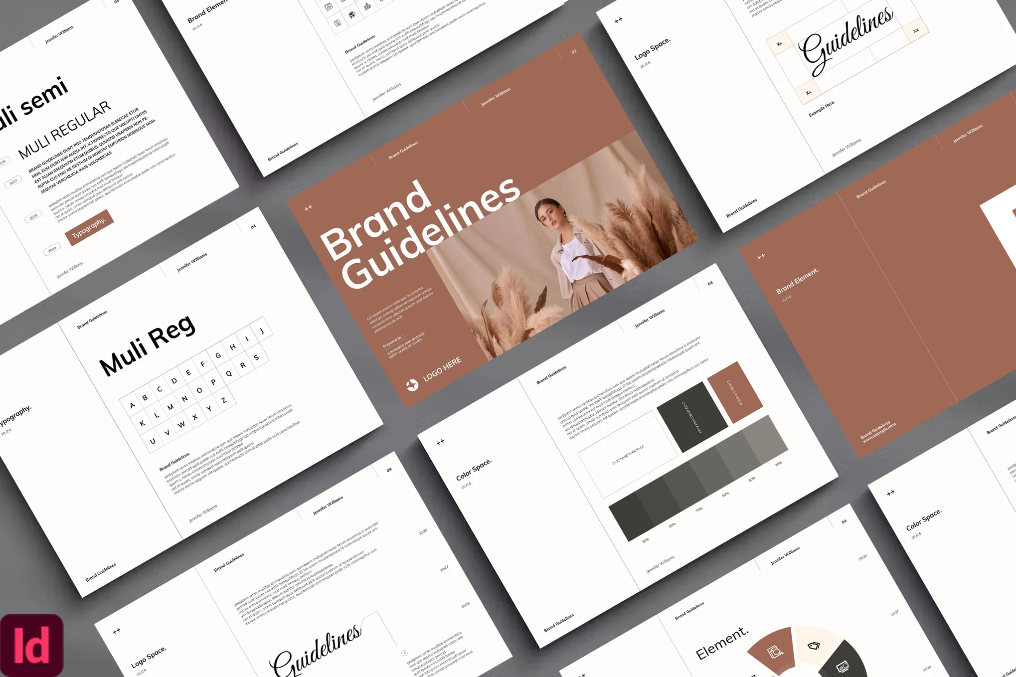 Perfect Stylish Brand Guideline Template
