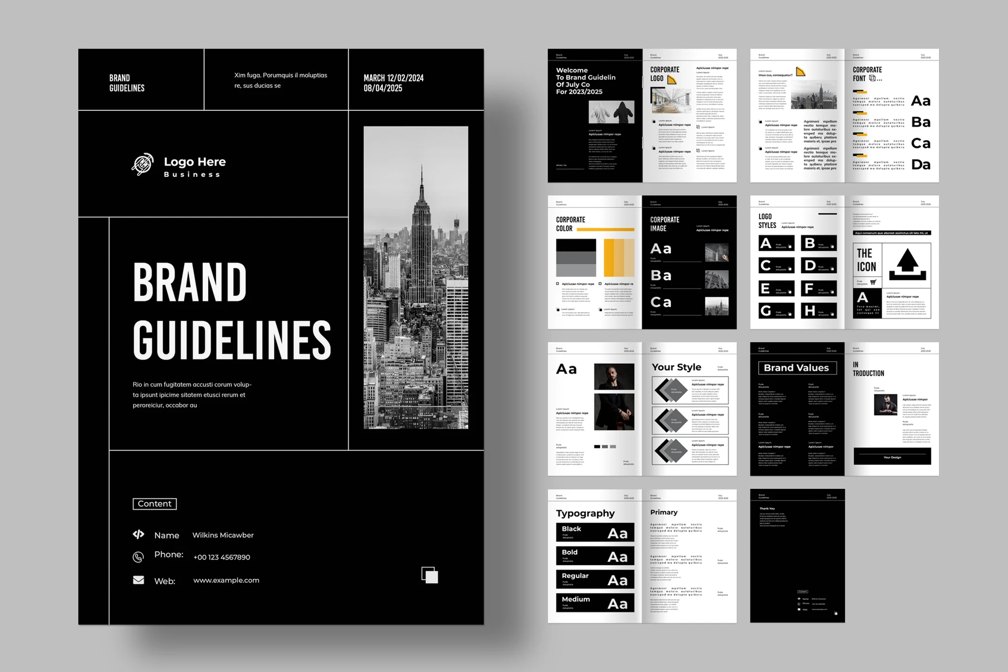 Black Brand Guideline