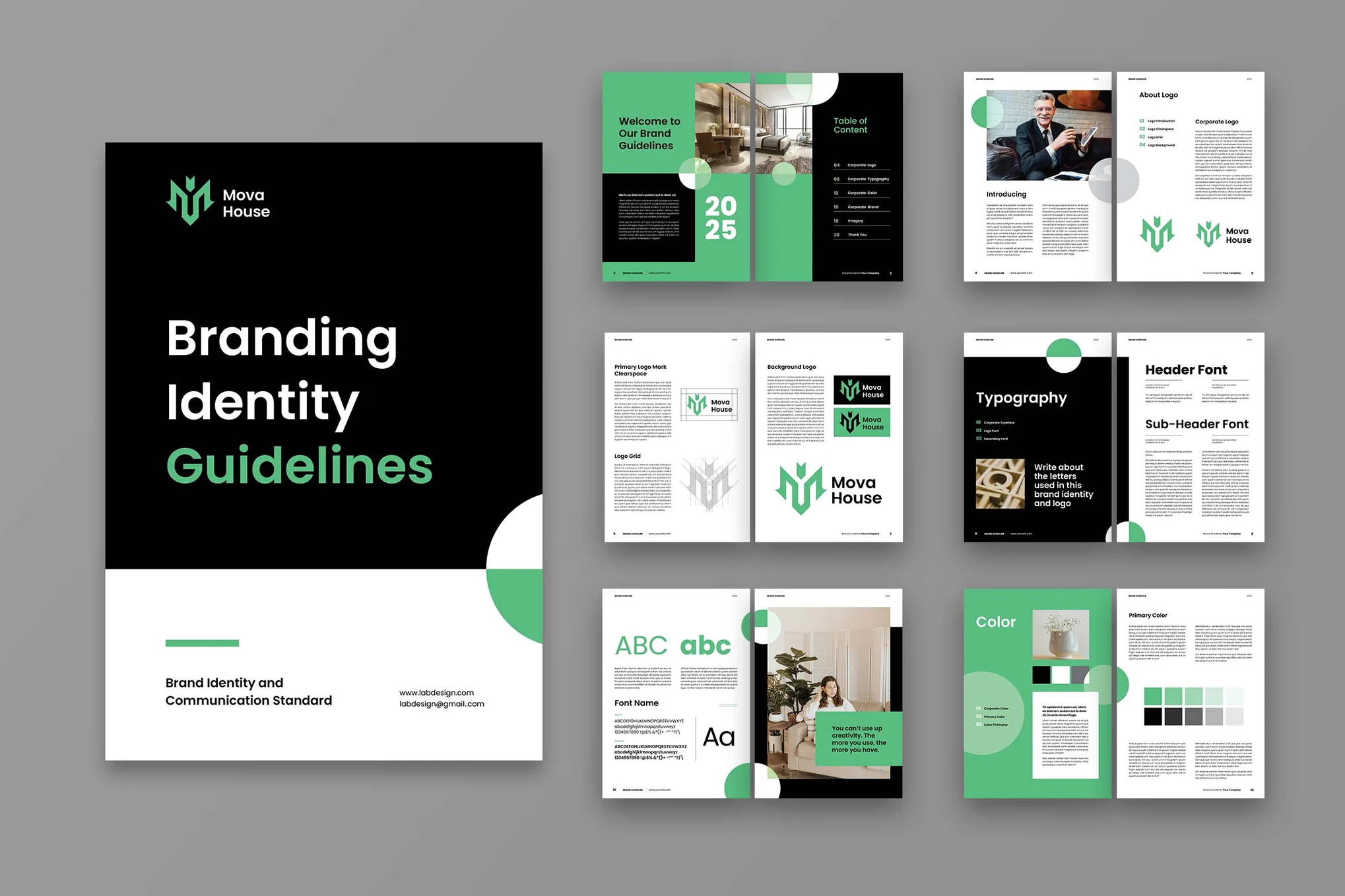 Creative Stunning Brand Guideline
