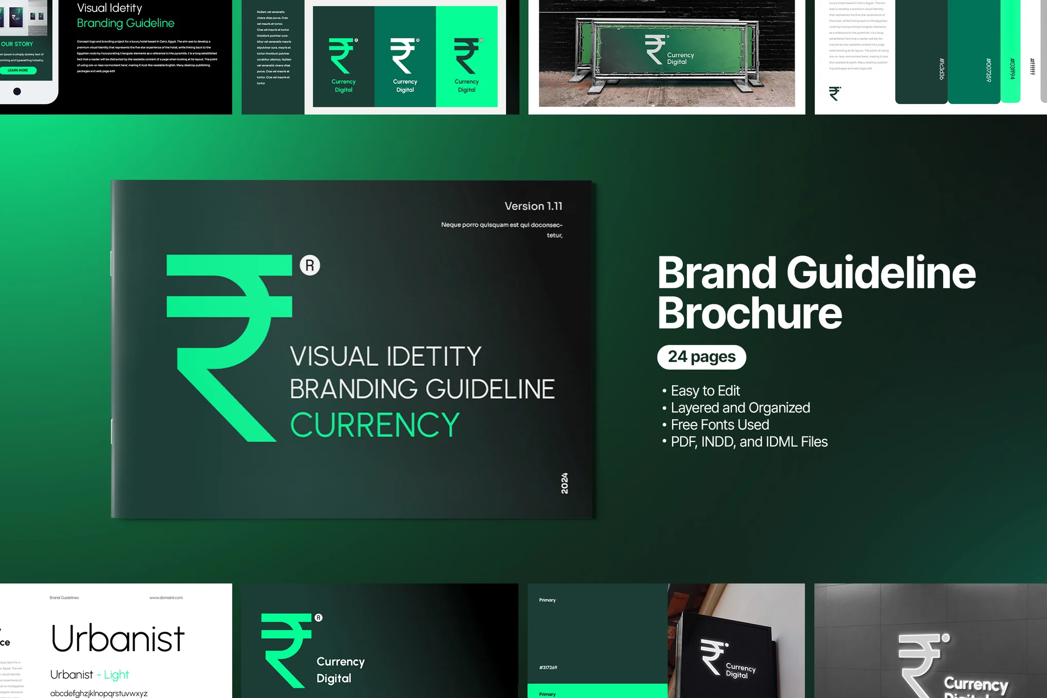 Perfect Project Brand Guideline Template